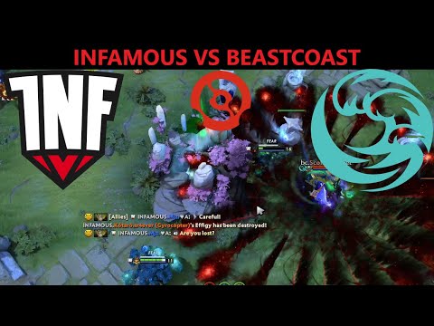 INFAMOUS vs BEASTCOAST DPC SA 2023 TOUR 1: DIVISION I DOTA 2