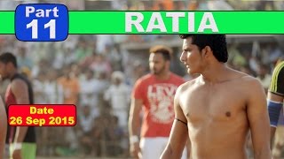 (1) Ratia (Haryana) Kabaddi Touranament 26 Sep 2015