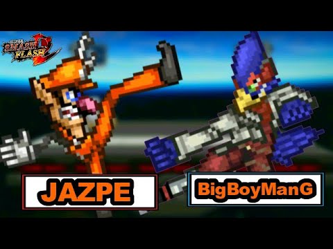 JAZPE (Waluigi) Vs BigBoyManG (Falco) Super Smash Flash 2 Online - JAZPE