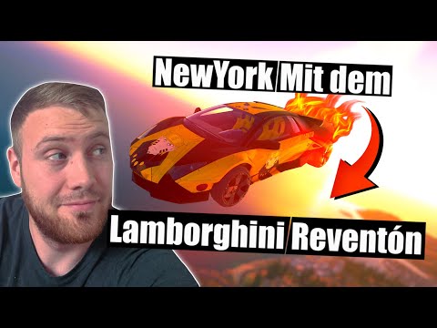 New York in the Lamborghini Reventon 27:04:341!!! Every hypercar -- 1 try!