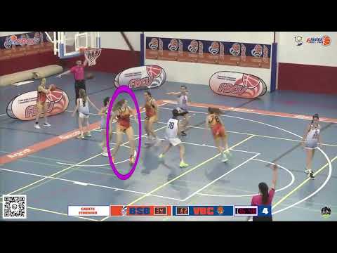 Haley Wright - Valencia BC vs San Blas highlights FBCV final four April 2023