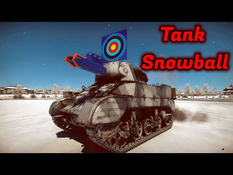 Tank Snowball - New Game Mode with EXPLOSIVE Reward! Details + Gameplay [War Thunder]