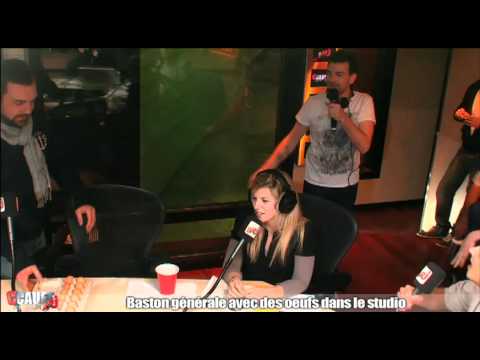 Egg fight breaks out in the studio - C'Cauet on NRJ