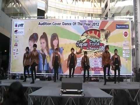 DEFVALEN cover INFINITE Paradise / Be mine  @ Audition JAPAN Festa in bangkok 2012