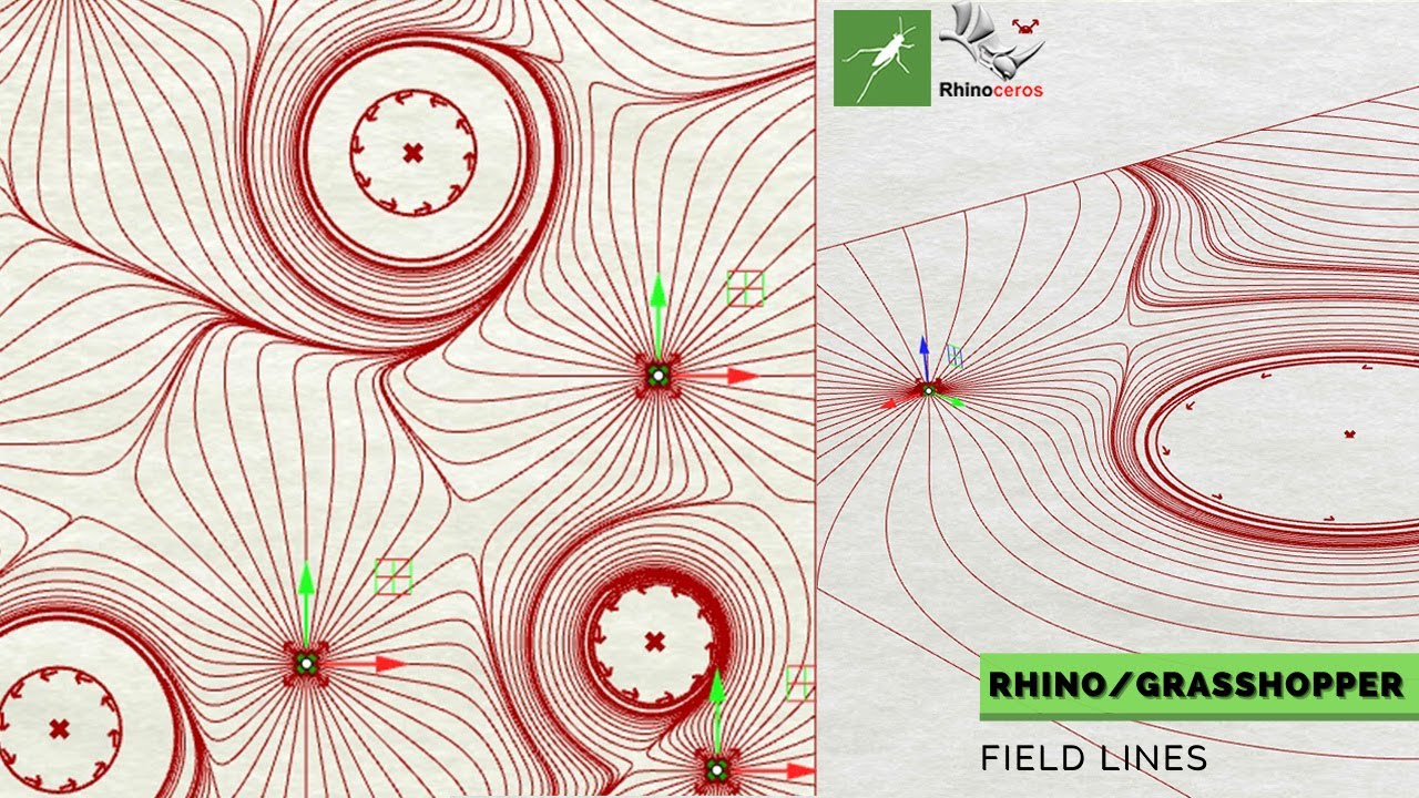 Grasshopper Tutorial (field lines definition)