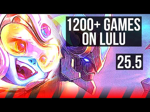 LULU vs WUKONG (TOP) | Rank 5 Lulu, 1200+ games | KR Challenger | 25.5