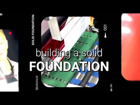 MATTs MINUTE -- Building A Solid Foundation