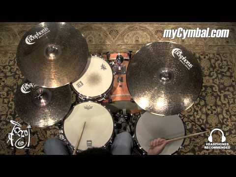 Bosphorus 22" Black Pearl Ride Cymbal - 1829g (BP22R-1061515AA)