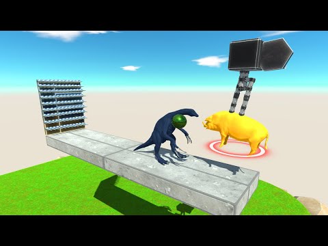 Death Spikes Who Can get Past The Trap? ► Animal Revolt Battle Simulator