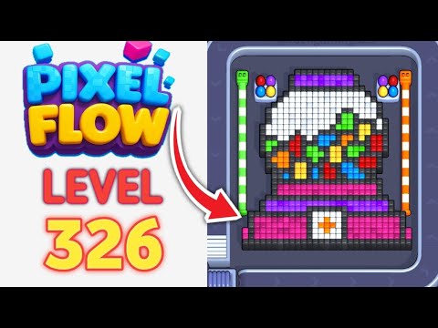 Pixel Flow Level 326 Walkthrough