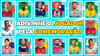 ADIVINHE O JOGADOR PELA COMEMORAÇÃO ⚽🔥 COPA DO MUNDO 2026 🏆 Neymar 💛 CR7 😱 Messi ❤️