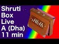 Shruti Box Drone A (Dha) - mp3 download available