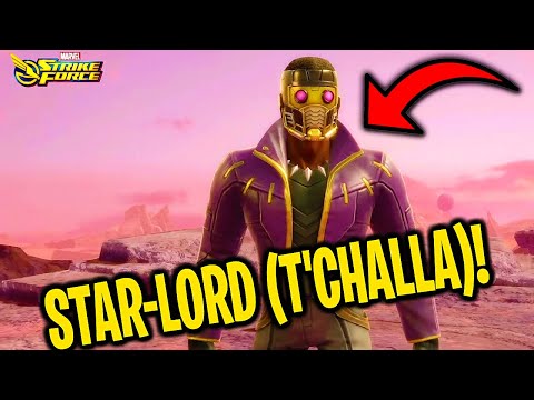 STAR-LORD (T'CHALLA) UNLOCK! - MARVEL Strike Force - MSF