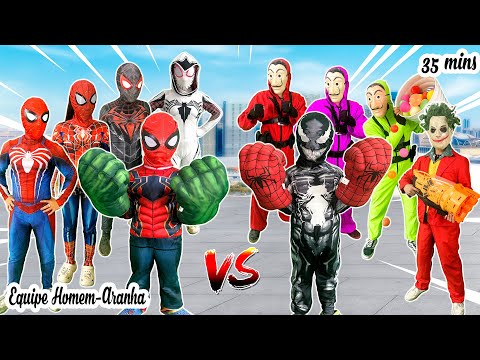 Spiderkid É Raptado Durante o Esconde-Esconde Com a Equipe do Homem-Aranha 😱🕷️