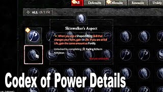 Diablo 4 Codex of Power Details