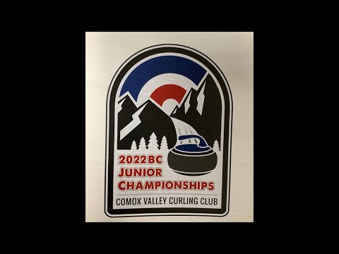 2022 BC Junior Curling Championships Draw 6 Ice F Woike vs Hafeli