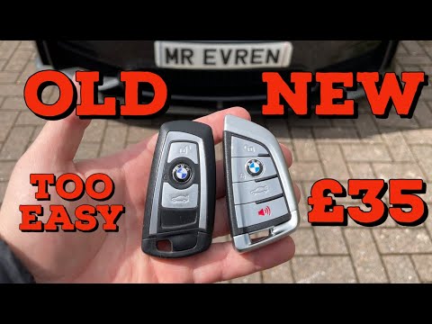 UPGRADE OLD STYLE KEY TO NEW STYLE KEY FOR £35 (VERY EASY DIY) BMW