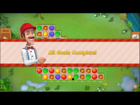 Gardenscapes Hard Level 2345