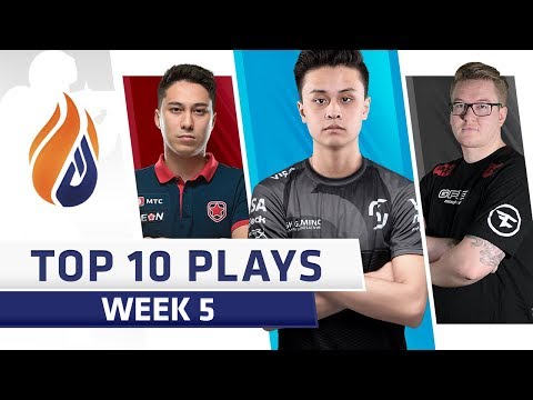 Top 10 ECS Plays of the Week - Volume 5 - Feat. Stewie2k, rain, mou!