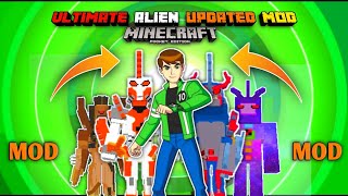 how to download Ben 10 Ultimate Alien updated mod in Minecraft pocket edition || saifminati gaming