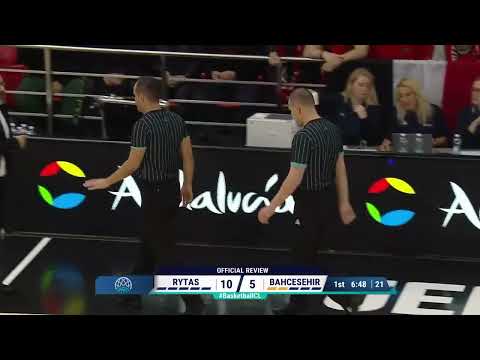 Tough Call 2: Rytas Vilnius vs Bahcesehir College - Unsportsmanlike Foul