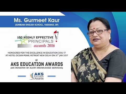 100 Highly Effective Principals of 2016 - Gurmeet Kaur
