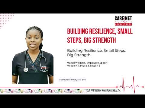 Building Resilience: Small Steps, Big Strength