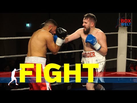 Dzhengis Osmanov vs Oleg Harder - 6 rounds middleweight - 30.03.2019 - Hövelhof