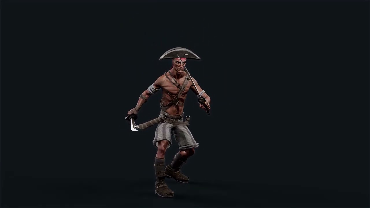 Pirate R2 3D Model