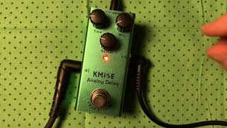 Video thumbnail for Kmise Analog Delay Pedal (audio only) by I Have A Problem