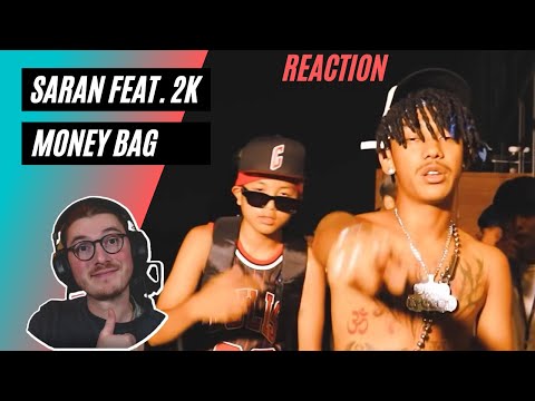 Farang (German) react to SARAN - Money bag feat. 2K in English
