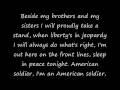 Toby Keith's American Soldier with Lyrics
