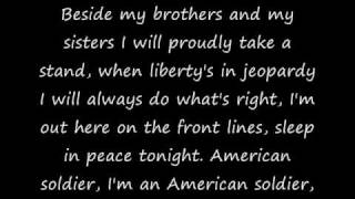 Toby Keith&#39;s American Soldier with Lyrics