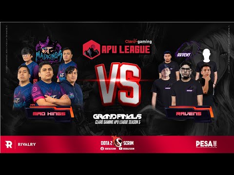 Mad Kings vs Ravens - Claro Gaming Apu League Season 5 - Grand Finals - Game Highlights - BO5