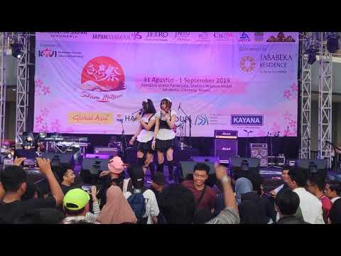 DOROTHY LITTLE HAPPY 『NERVE』COVER BY RENAI PROJECT @SAKURA MATSURI 2019 CIKARANG 31/08/2019