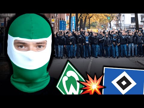 Taunts before the North Derby... (Hamburg vs. Bremen)