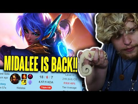 IS MID LANE NIDALEE GOOD AGAIN?! | When I play it, it is. Because I'm the best in my house