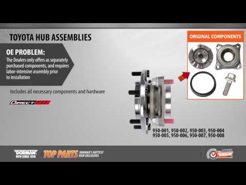 Highlighted Part: Wheel Bearing and Hub Assembly for Select Toyota, Honda, Lexus & Infiniti Models