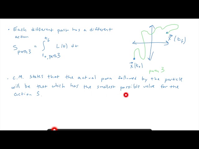 Quantum Field Theory Lecture 3 - Classical Field Theory  - Lagrangian Mechanics & Deriving L