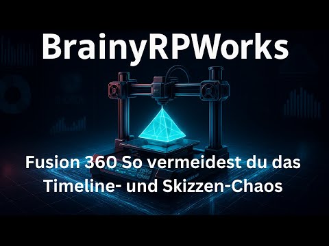 Fusion 360. 100 Skizzen? Komponenten schaffen Ordnung