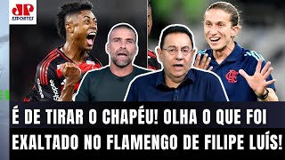 ‘Eu vou falar! O Filipe Luís merece virar um exemplo de como…’; olha o que foi exaltado no Flamengo