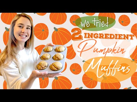 You’ve Got to Try These Two Ingredient Pumpkin Muffins | Brilliant Boxed Cake Mix Hack | We Tried It