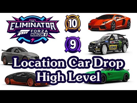 Forza Horizon 4 Eliminator - Location Car Drop High Level - Best Location to Start