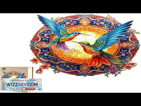 KAAYEE Wooden Jigsaw Puzzles-Wooden Puzzle Adult Unique Shape Advanced Hummingbird Wooden Review