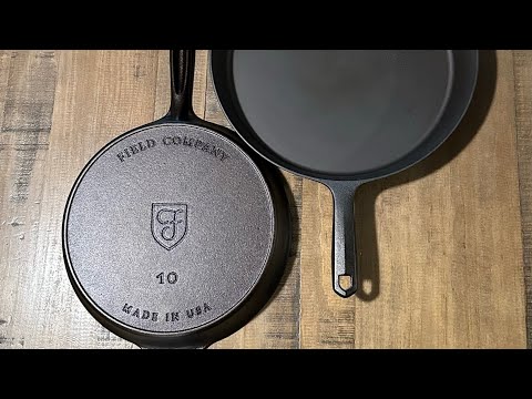 Unboxing: Field Company No. 10 & No. 12 with comparison to Lodge Cast Iron