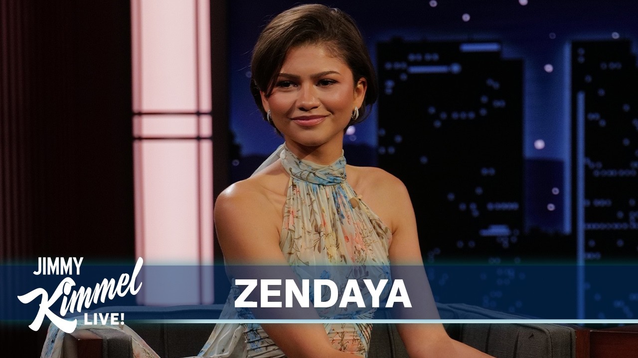 Zendaya on Tom Holland A.I. Wedding Pics, Robert Pattinson Lying & Seeing the New Spider-Man - YouTube