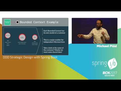 DDD Strategic Design with Spring Boot - Michael Plöd @ Spring I/O 2017
