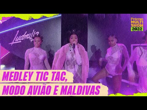 Ludmilla - Tic Tac, Modo Avião e Maldivas | Prêmio Multishow 2022 | Música Multishow