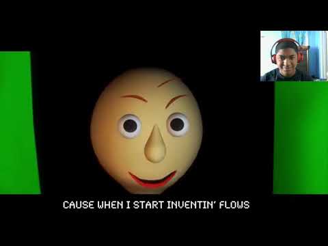 Baldi vs. Monika - Video Game Rap Battle [DDLC vs. Baldi's Basics] | Reaction