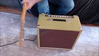 Video thumbnail for Artist TweedTone20R 20W Tube Guitar Amplifier Combo by Guitar How To's